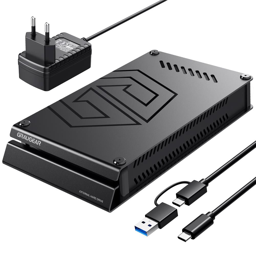 GRAUGEAR Gaming Festplatte 4TB für PlayStation PS4 PS5