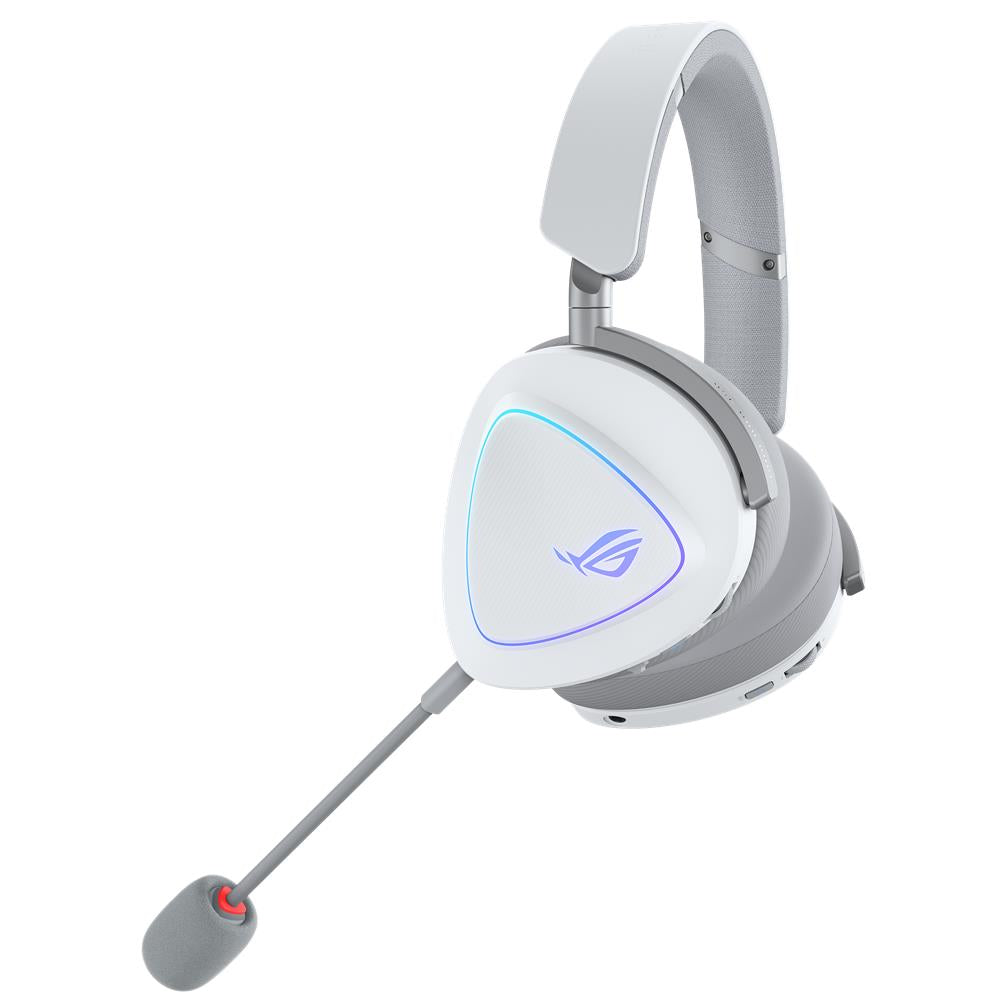 ASUS ROG Delta II White Wireless Gaming Headset RGB 2.4 GHz Bluetooth