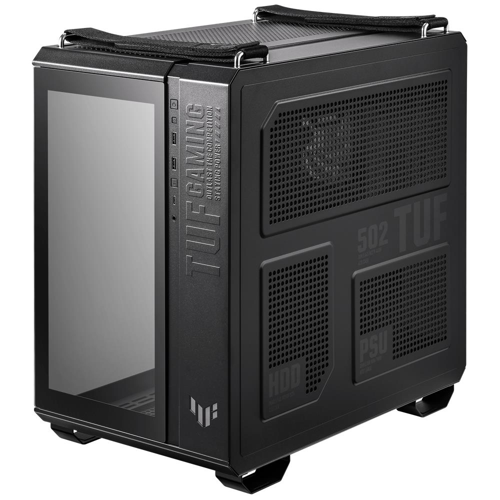 ASUS TUF Gaming GT502 PLUS TG Black modulares Zweikammer PC Gehäuse