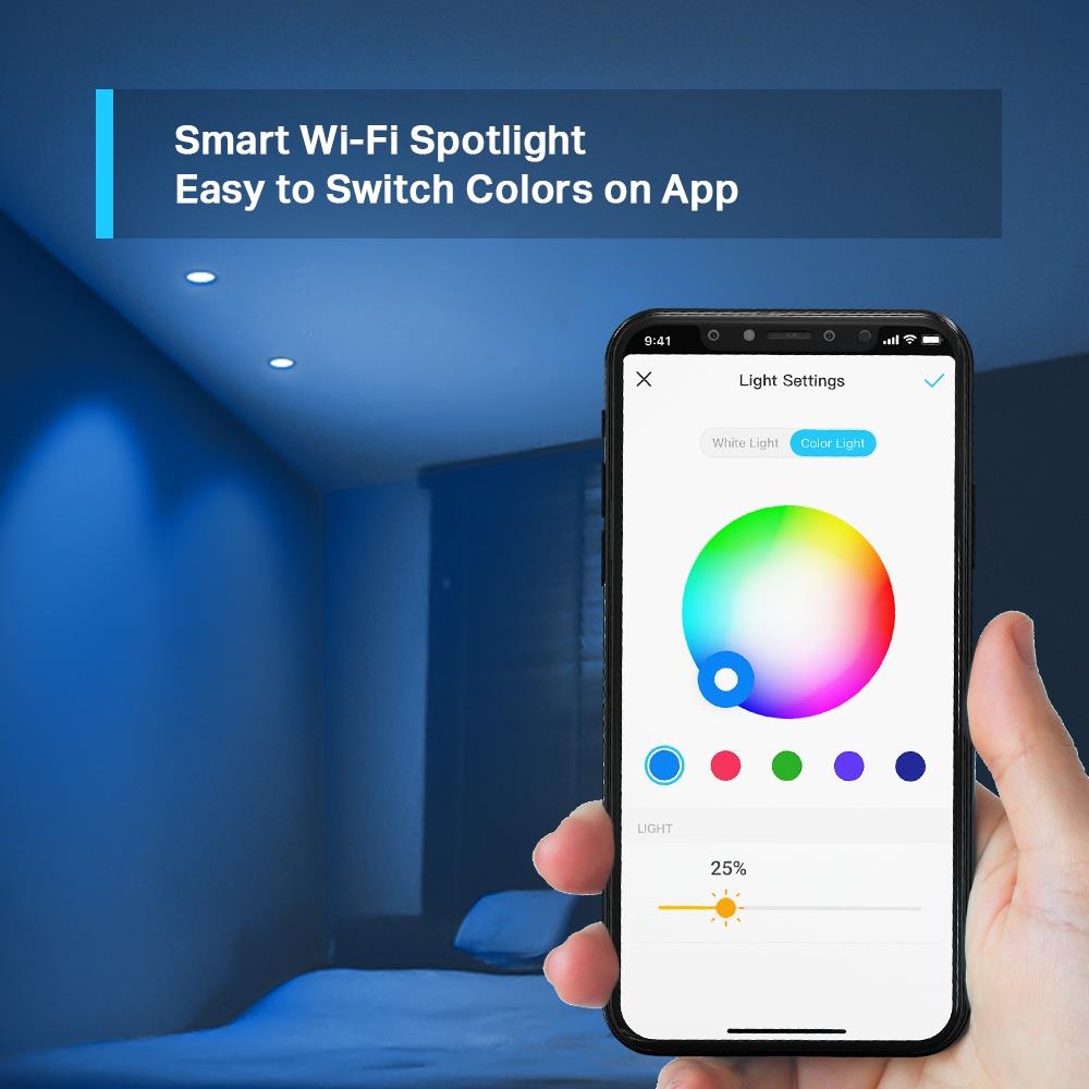TP-Link Tapo L630 Smart WLAN Spot GU10 Multicolor dimmbar App Steuerung