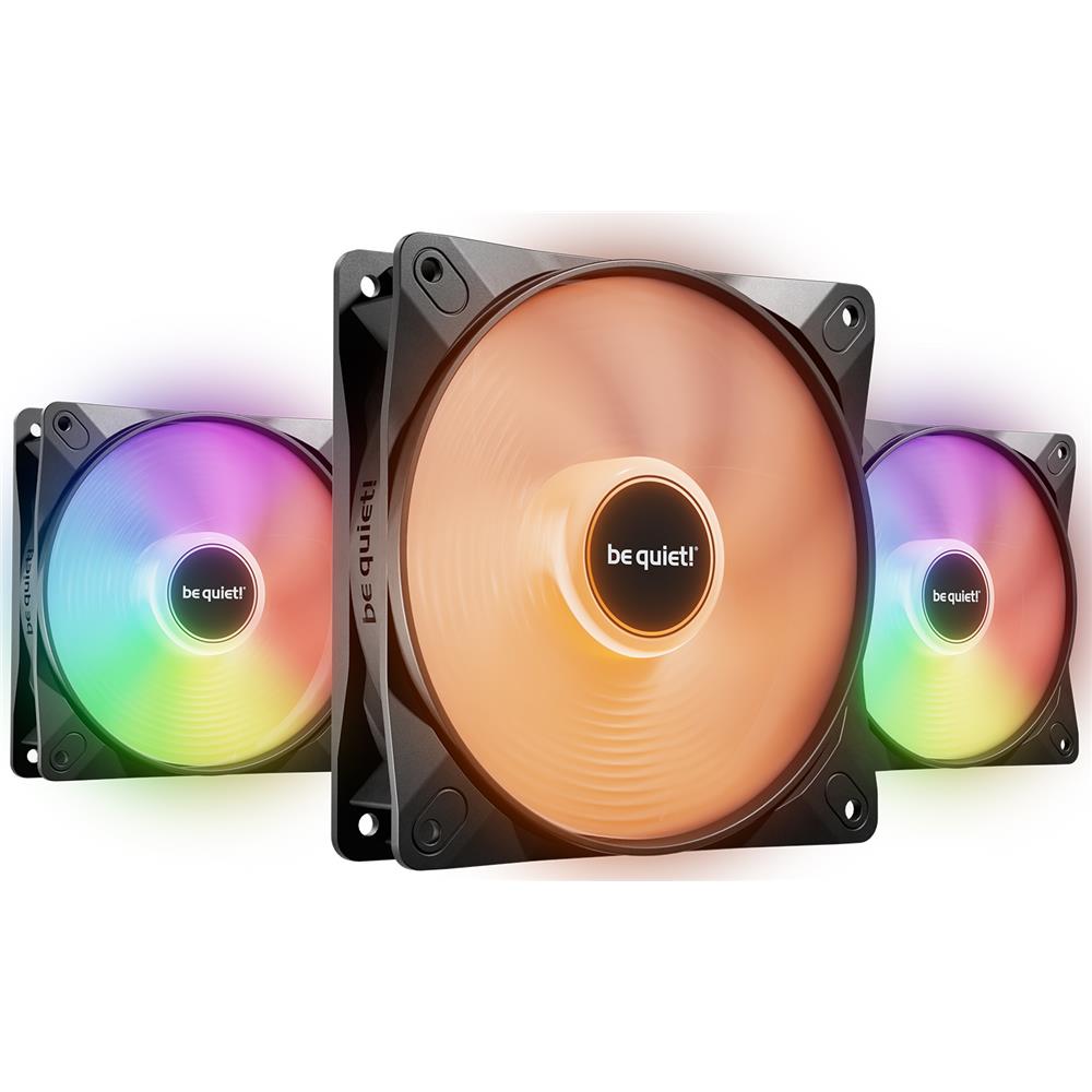 be quiet! Light Wings LX 120mm PWM High Speed Lüfter 3er Pack ARGB