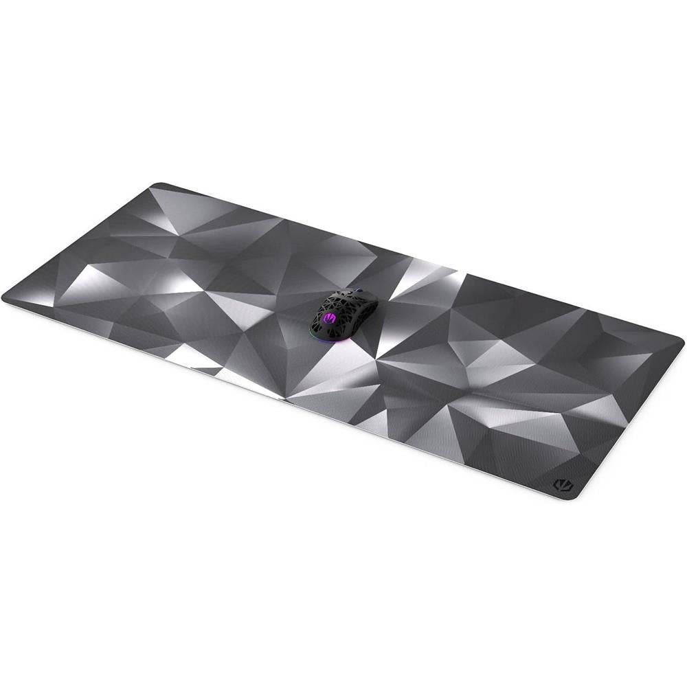 ENDORFY Crystal Black XL Mauspad schwarz rutschfest 900 x 400 mm