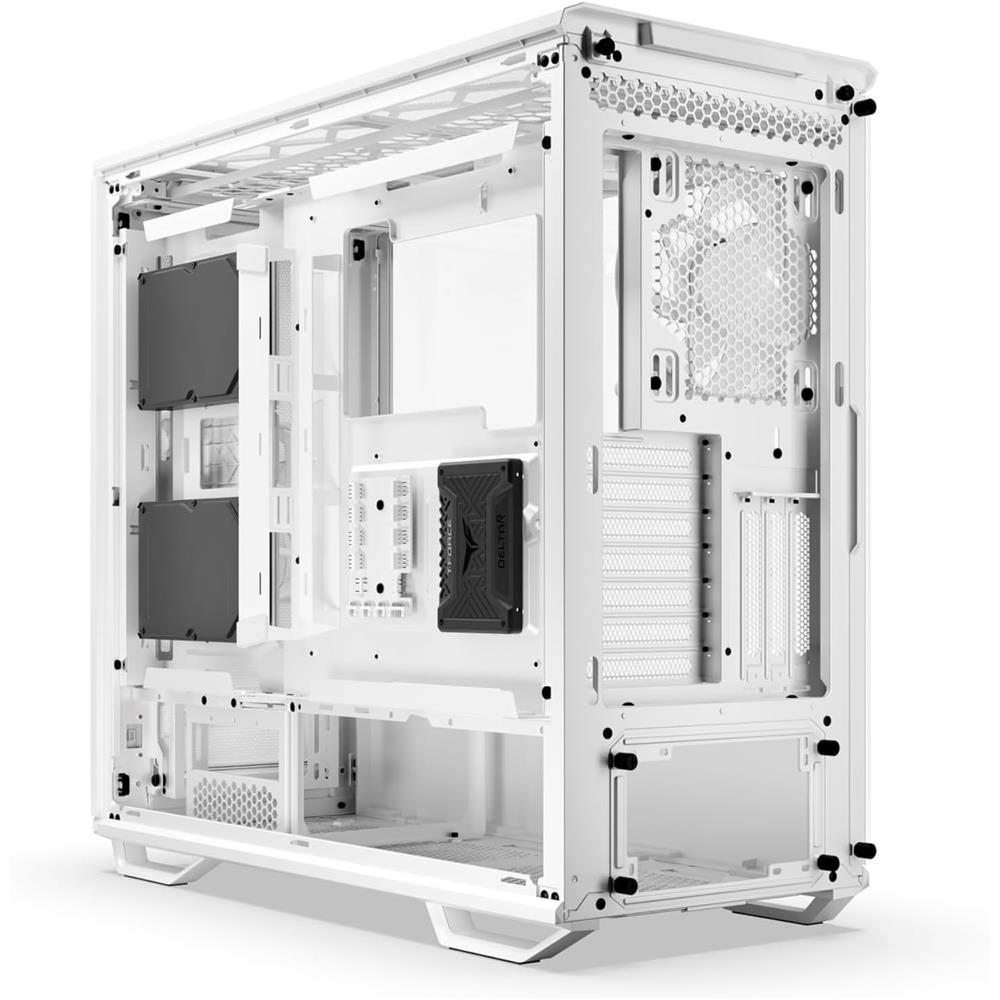 be quiet! Dark Base 701 White PC-Gehäuse, Midi-Tower, 3x Lüfter, ARGB-Beleuchtung + Controller