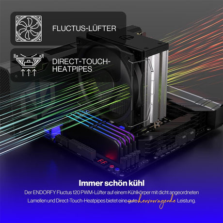 ENDORFY Fera 5 CPU-Kühler, inklusive Wärmeleitpaste | EY3A005