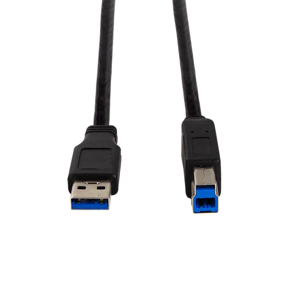 LogiLink USB 3.0 Kabel USB A auf USB B 3 m Schwarz