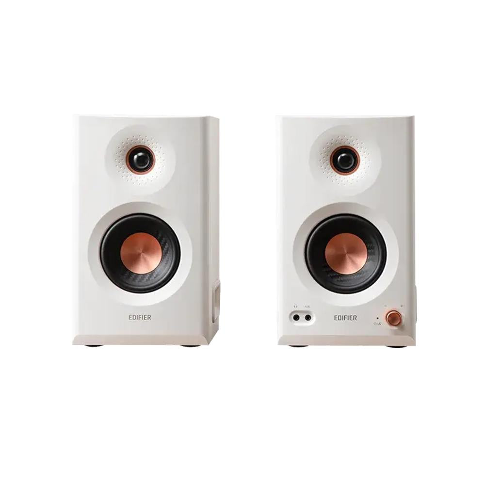 Edifier MR5 Studiomonitore (110W) mit Class-D Verstärker, LDAC, Bluetooth 6.0, Weiß