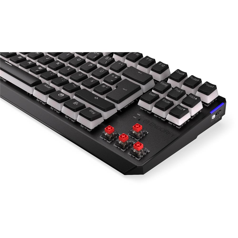 ENDORFY Thock TKL Wireless Pudding Tastatur DE Layout Kailh Box Red ARGB