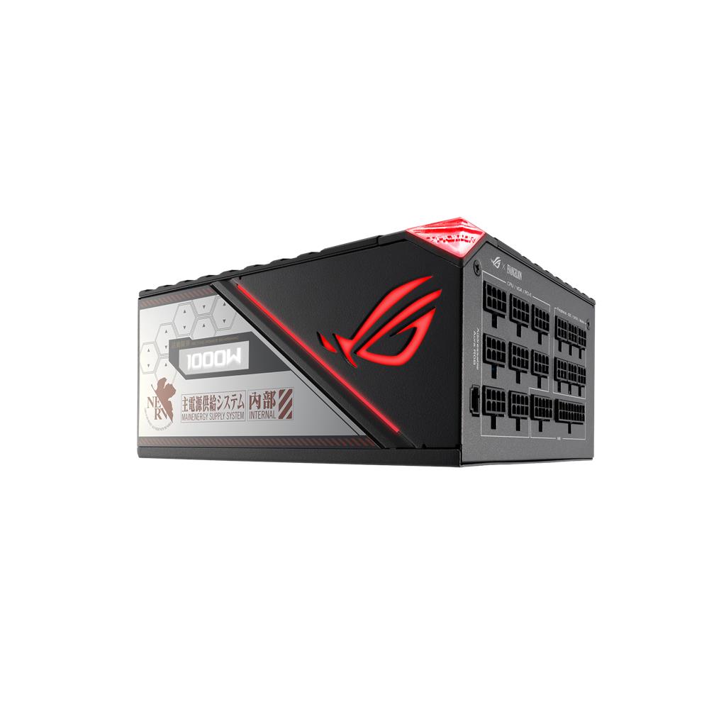 ASUS ROG Thor 1000W Platinum II EVA Edition Netzteil (Aura Sync ARGB, OLED Display, 0dB-Kühlung)