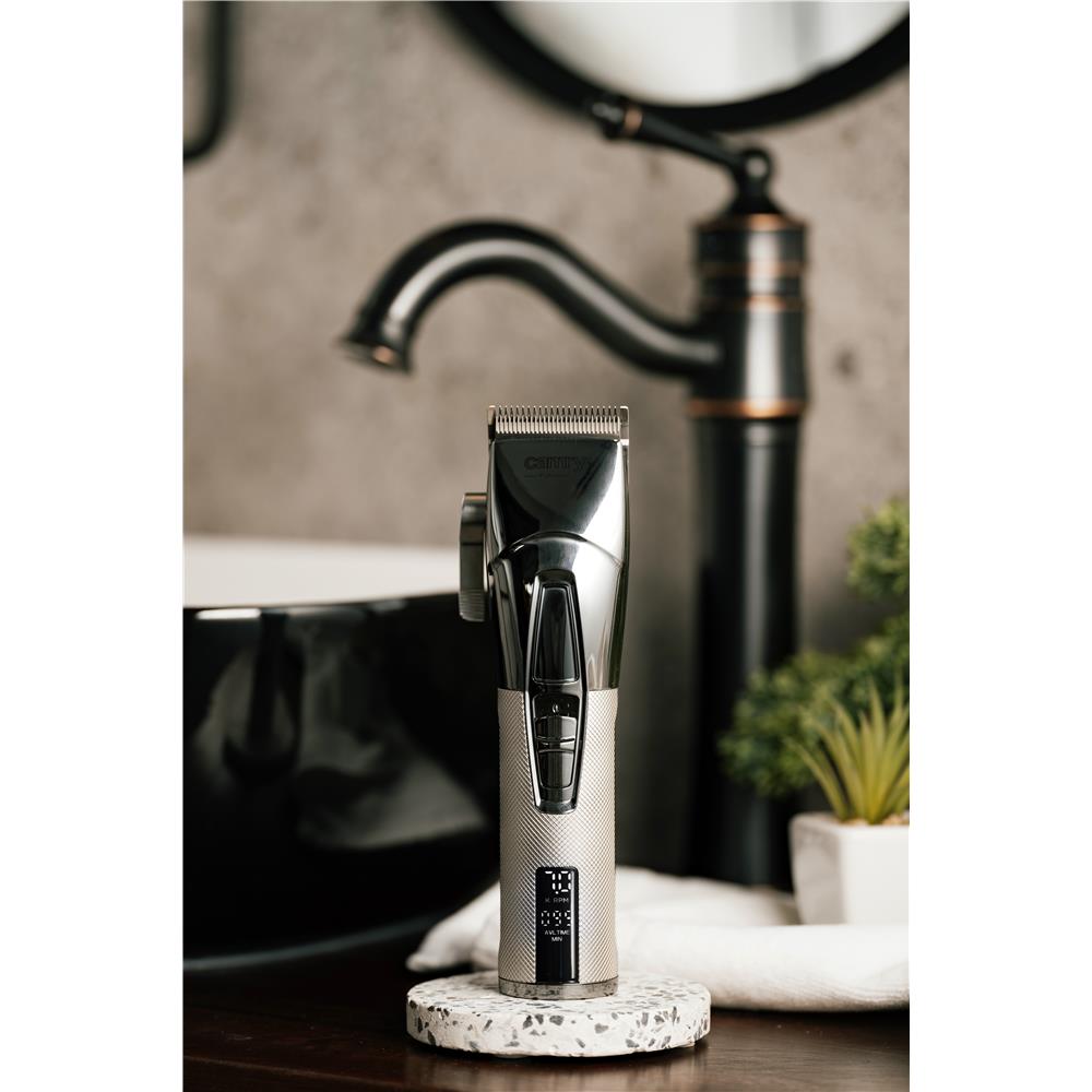 Camry CR 2835 Haarschneider mit Keramikklinge & LCD-Display – Profi-Haarschnitt