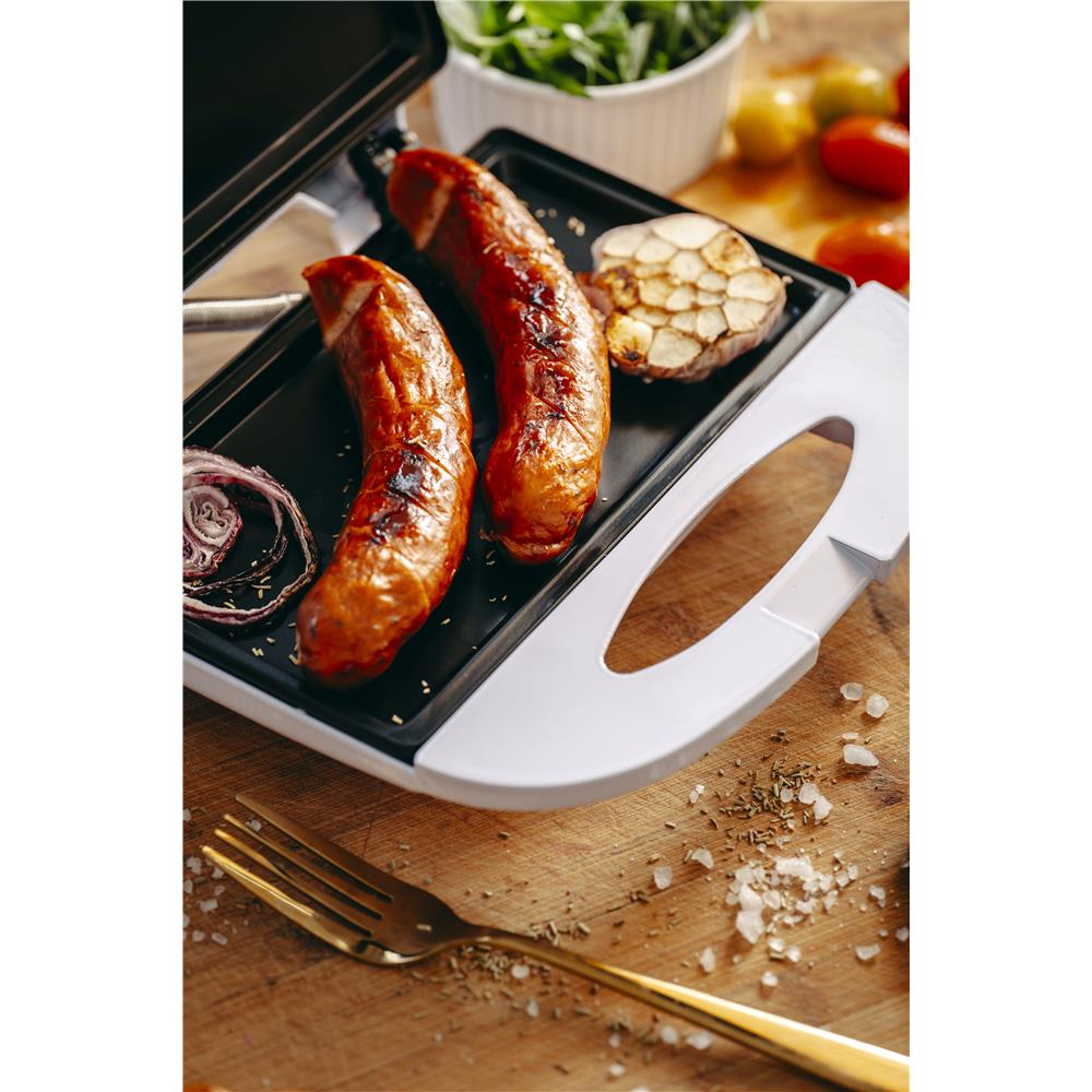 Adler AD 3072 Kompakter Elektrogrill mit antihaftbeschichteten Grillplatten