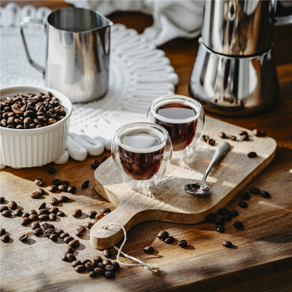 Camry CR 4427 Espresso Glasbecher 2er Set 72,7 ml spülmaschinenfest