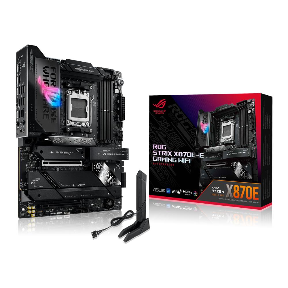 ASUS ROG STRIX X870E-E GAMING WIFI Mainboard AM5 ATX DDR5 PCIe 5.0 WiFi 7
