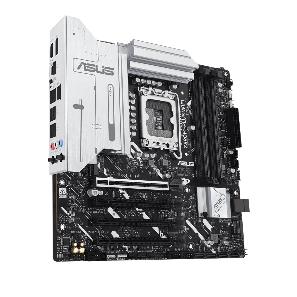 ASUS PRIME Z890M-PLUS WIFI Gaming Mainboard LGA 1851 mATX DDR5 PCIe 5.0 WiFi 7