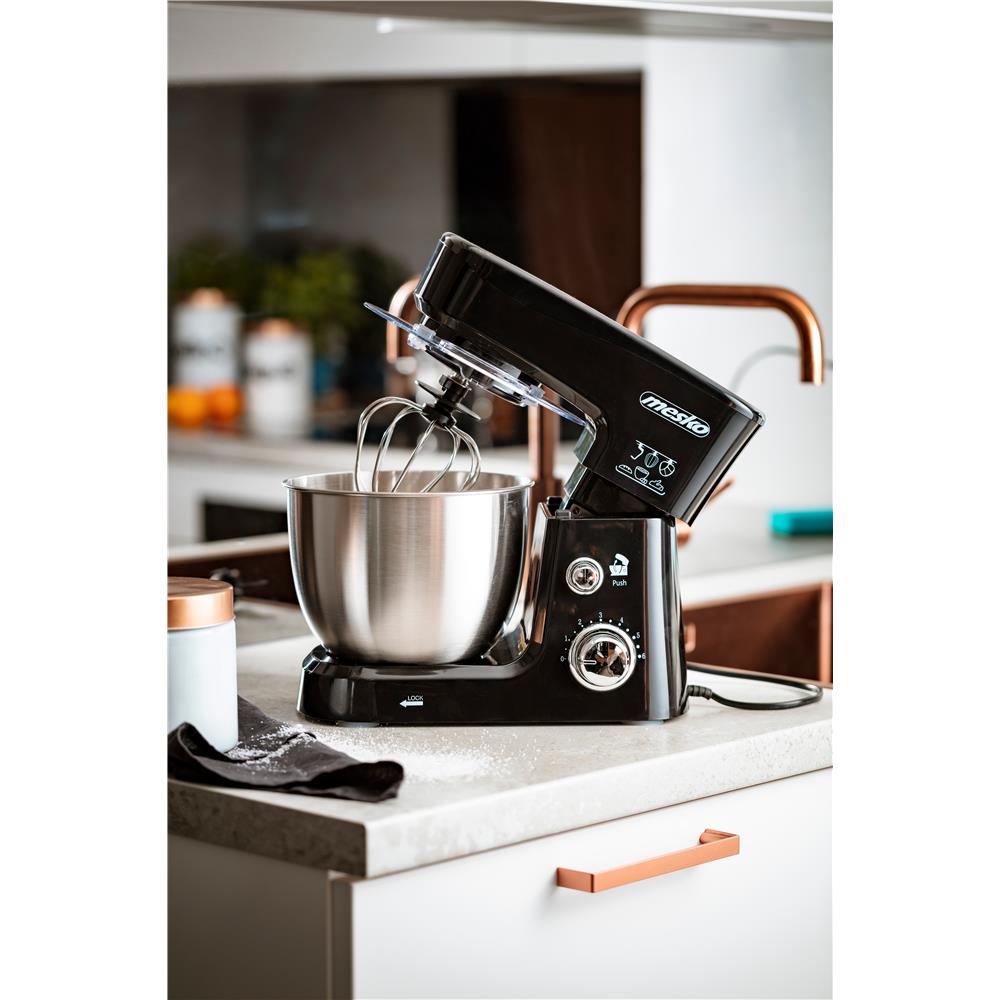 Mesko MS 4217 Küchenmaschine 1200 Watt 3,5 Liter Schwarz