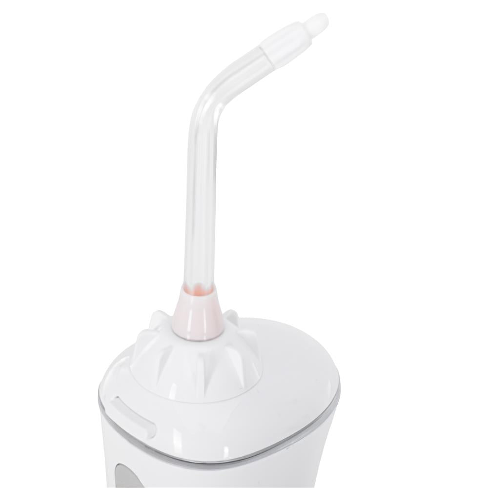 Adler AD 2185 Munddusche Weiß 350ml 5 Modi 10 Aufsätze USB-C 1800mAh