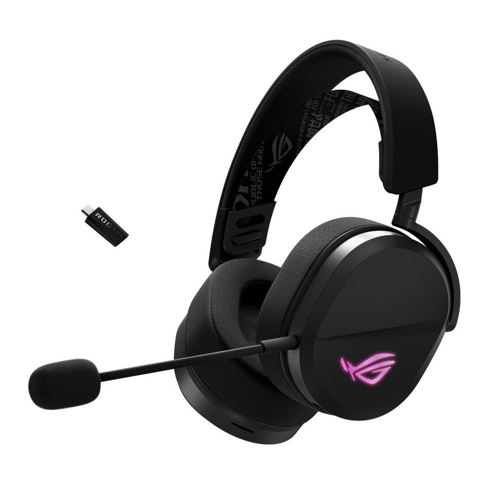 ASUS ROG Pelta Wireless Gaming Headset RGB 2.4 GHz Bluetooth Schwarz