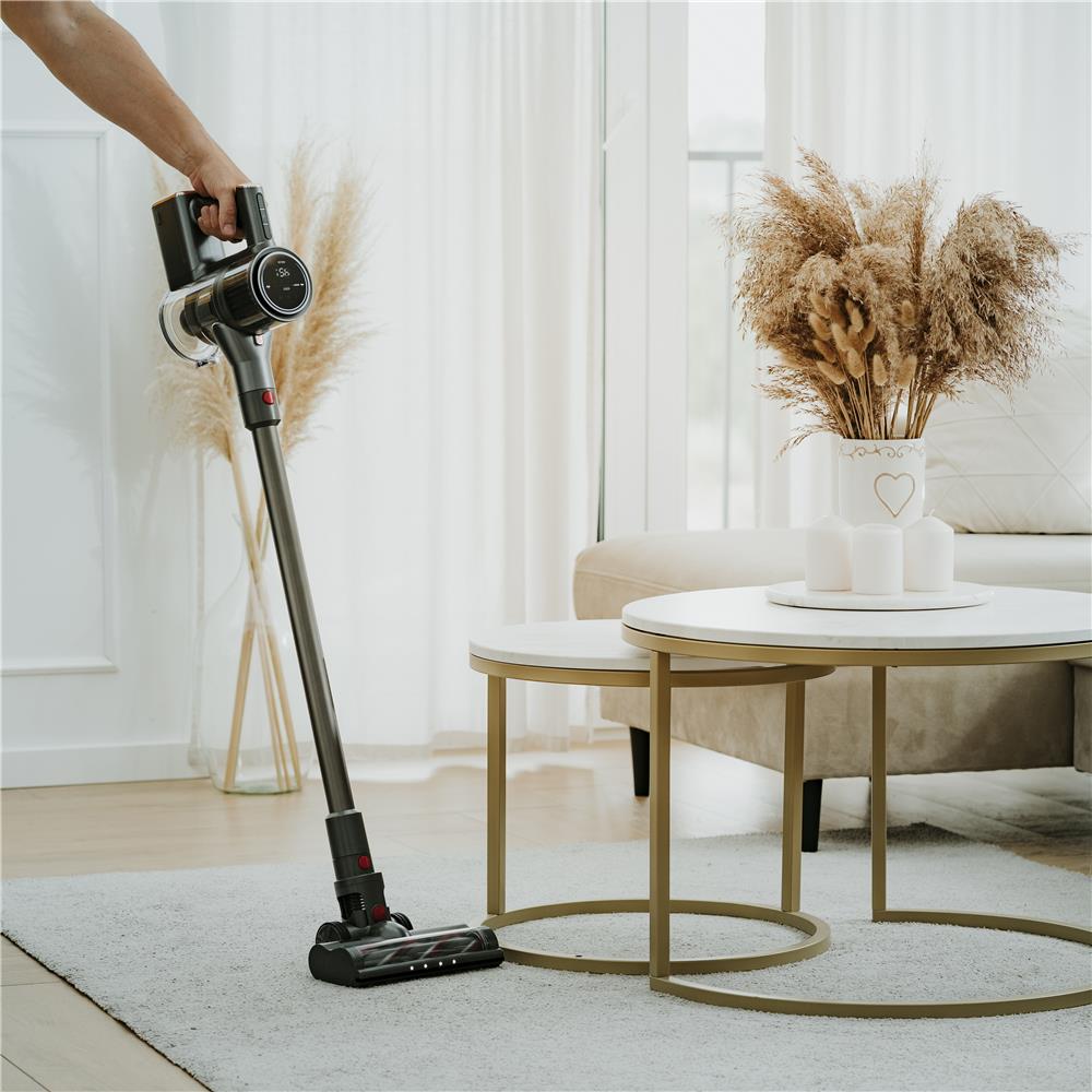 Adler AD 7062 Akku Staubsauger Pro mit Automatikmodus Grau