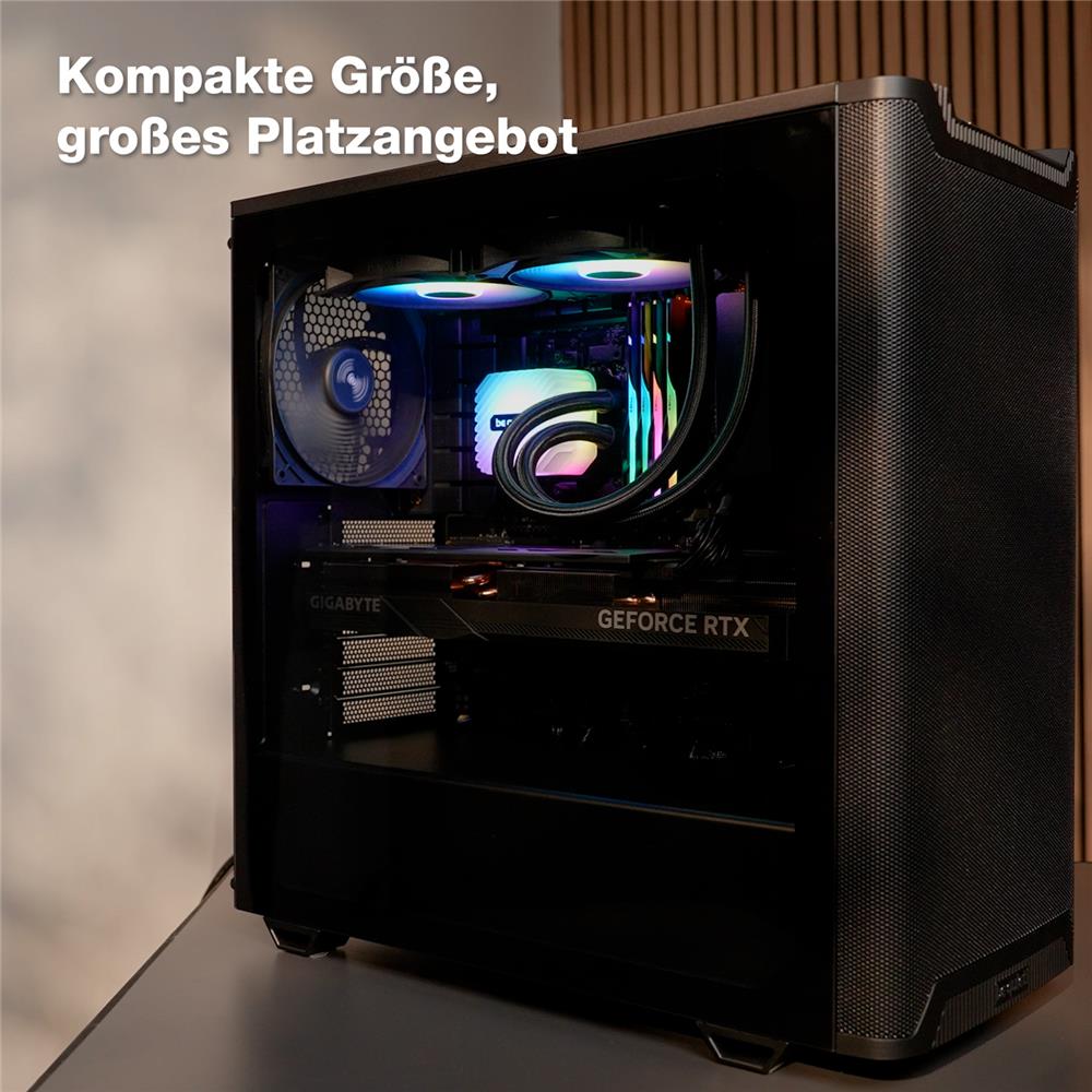 be quiet! Pure Base 501 Airflow Black PC Gehäuse