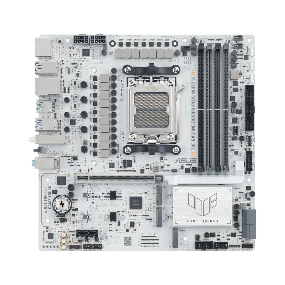 ASUS TUF GAMING B850M-PLUS WIFI7 W Mainboard AM5 micro ATX DDR5 PCIe 5.0 WiFi 7