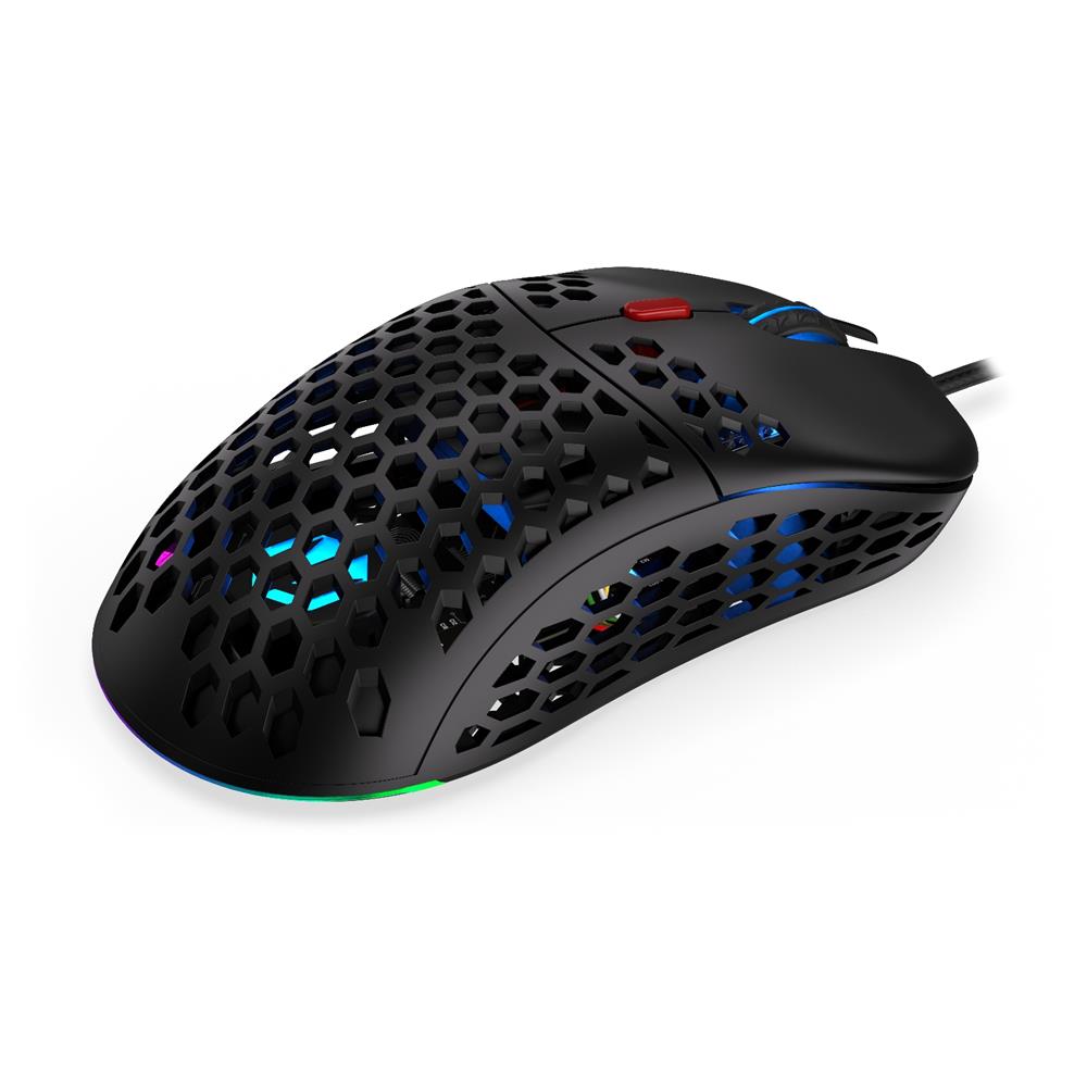 ENDORFY LIX Plus, Ultraleichte Gaming-Maus (59 g), 19000 DPI, Schwarz | EY6A001