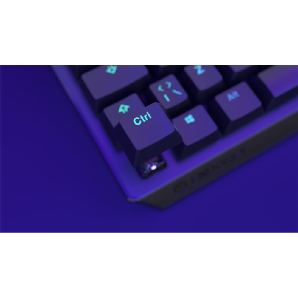 ENDORFY Thock TKL NO Brown, mechanische Tastatur, schwarz