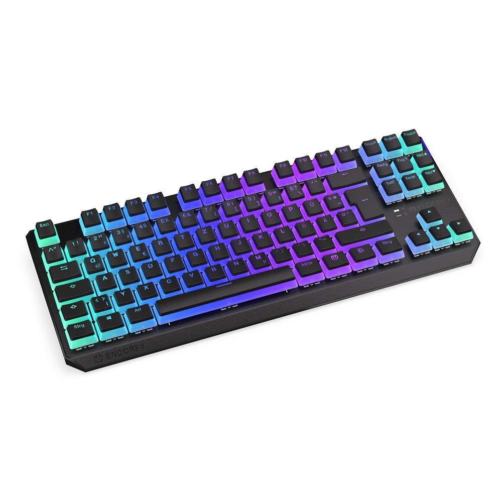 ENDORFY Thock TKL Wireless Pudding Tastatur DE Layout Kailh Box Red ARGB