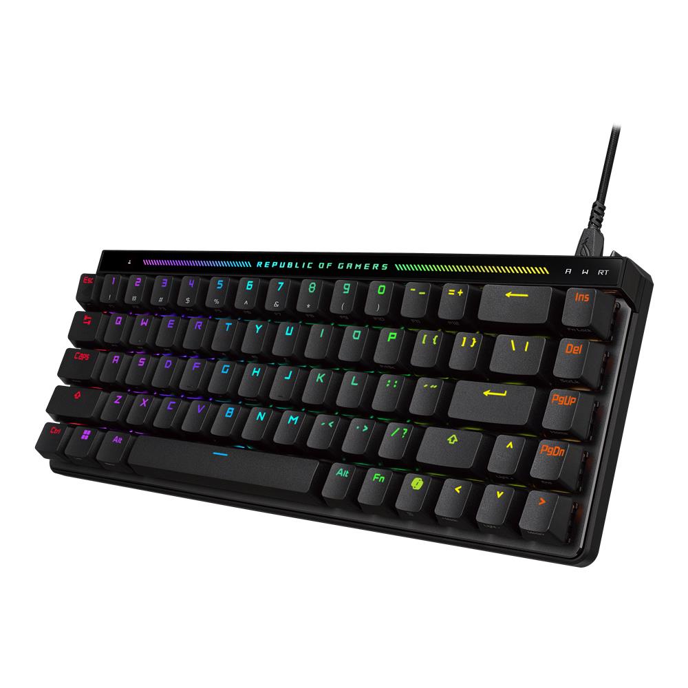ASUS ROG Falchion Ace HFX Gaming Tastatur QWERTZ 65% 8000 Hz USB-C