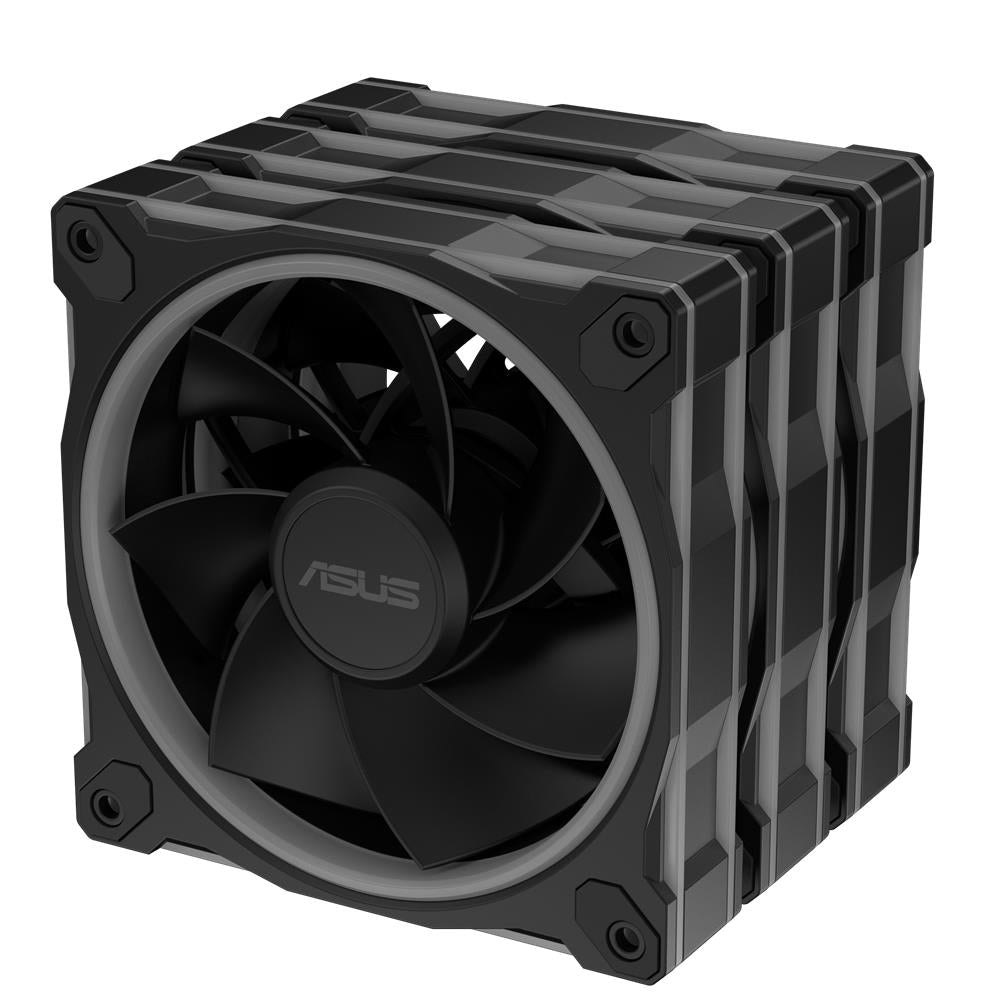 ASUS Prime MR120 ARGB Reverse Gehäuselüfter Black 3er Set 120 mm PWM
