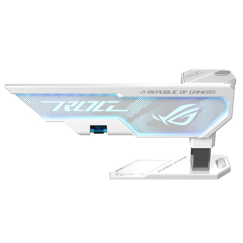 ASUS ROG Herculx Grafikkartenhalter White mit ARGB und Aura Sync