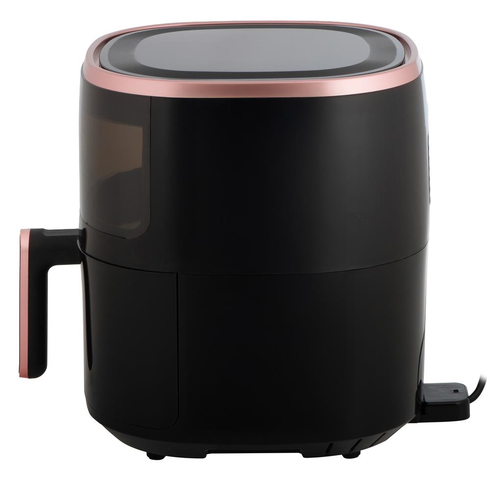 Adler AD 6322 Heißluftfritteuse 5 L mit LED-Touchpanel, 12 Programmen, 2000 W, schwarz