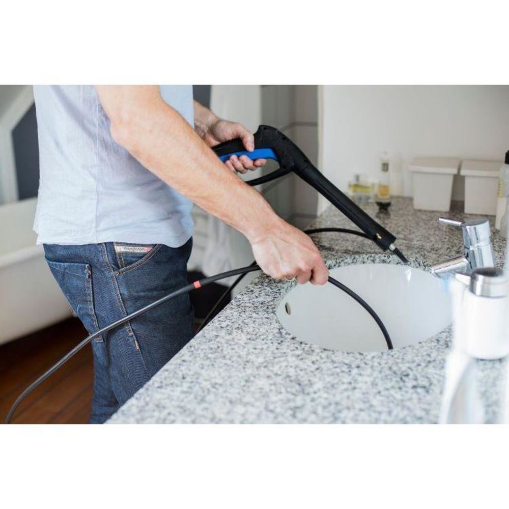 Nilfisk Hochdruckreiniger Zubehör: 8 m Rohrreinigungs-Set für Hochdruckreiniger