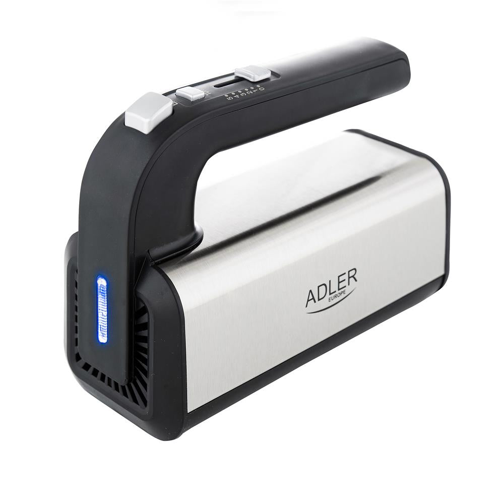 Adler AD 4225 Handmixer 300 W Edelstahl mit 5 Geschwindigkeiten Silber Schwarz