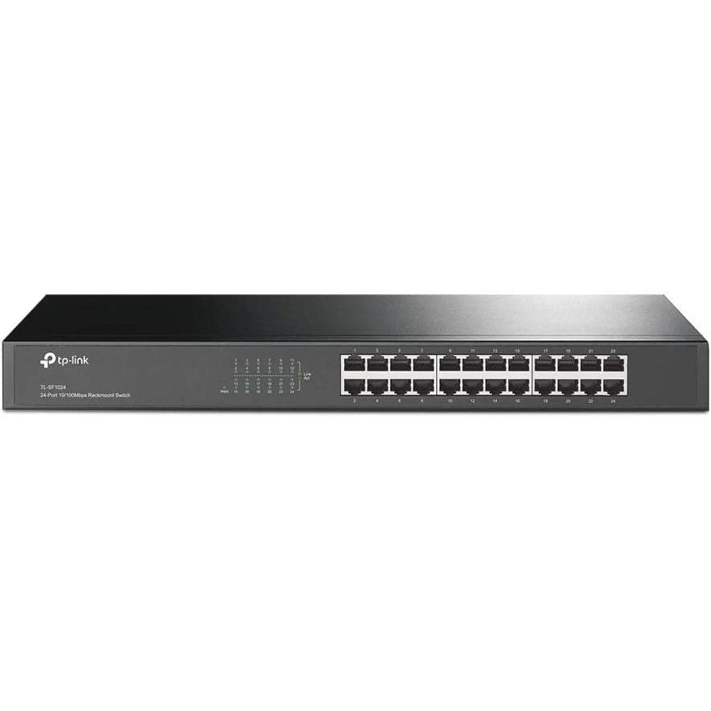 TP-Link TL-SF1024 Rackmount Fast Ethernet Netzwek Switch 24x 10/100Mbit/s Ports | refurbished