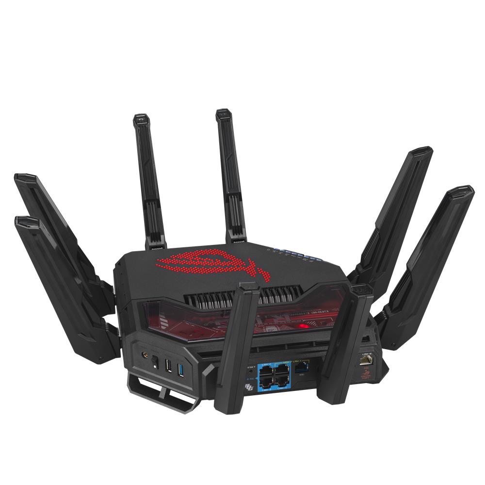 ASUS ROG Rapture GT‑BE19000 Tri‑Band WiFi 7 Gaming Router mit 10G Ports