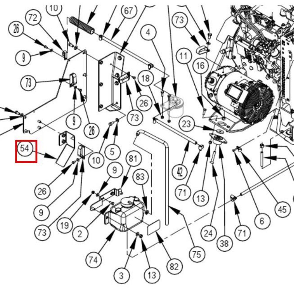 Nilfisk Original 56509986 Kabelhalterung Ersatzteil