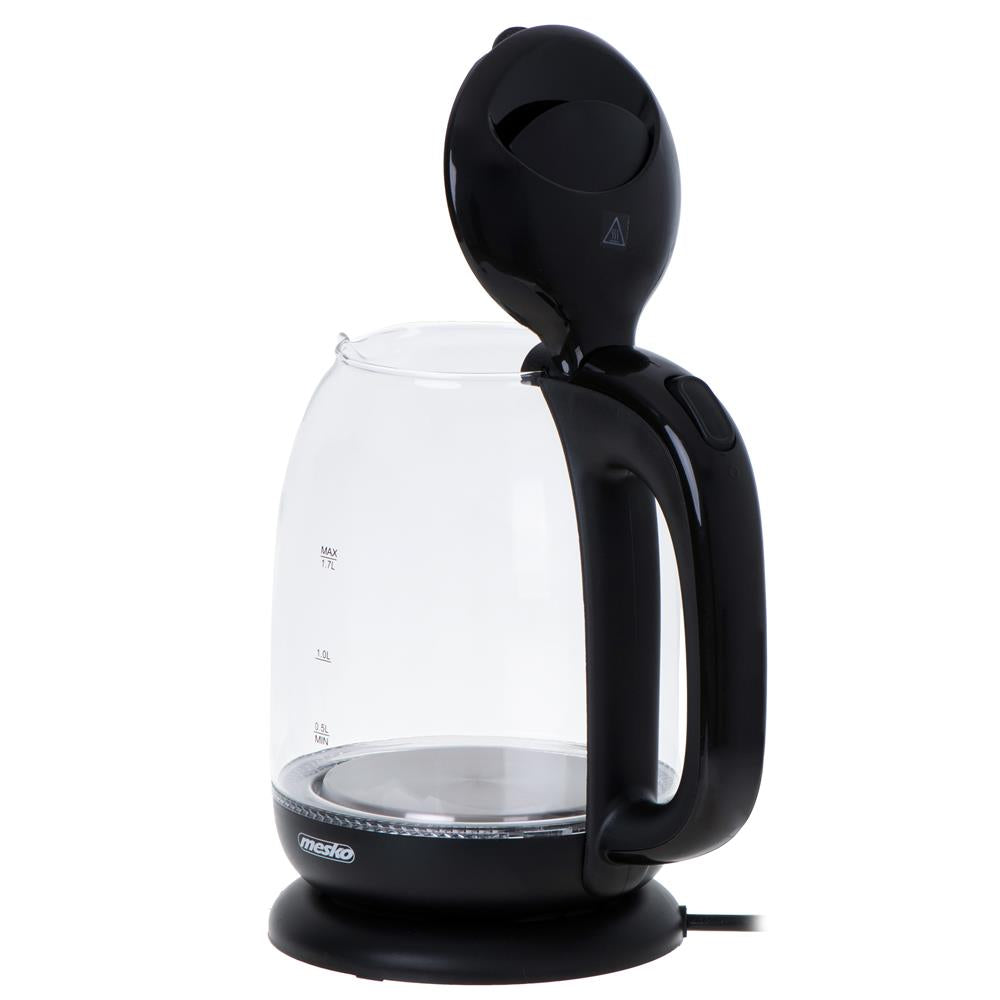 Mesko MS 1302 Glas Wasserkocher 1,7 l schwarz – stilvoll & leistungsstark