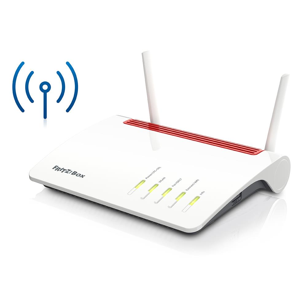 FRITZ!Box 6890 LTE – Dual-Router für LTE & DSL mit hoher Reichweite & WLAN
