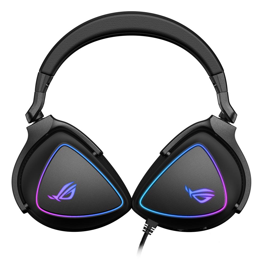 ASUS ROG Delta S USB-C Gaming Headset Lightweight Hi-Res Audio Noise-Canceling RGB Beleuchtung