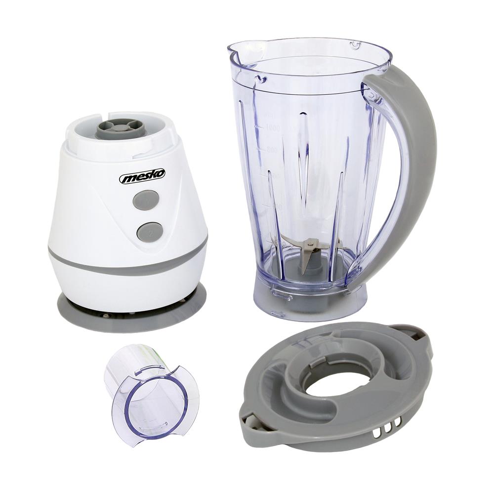 Mesko MS 4060G Standmixer 1 Liter 250 Watt Weiß Grau