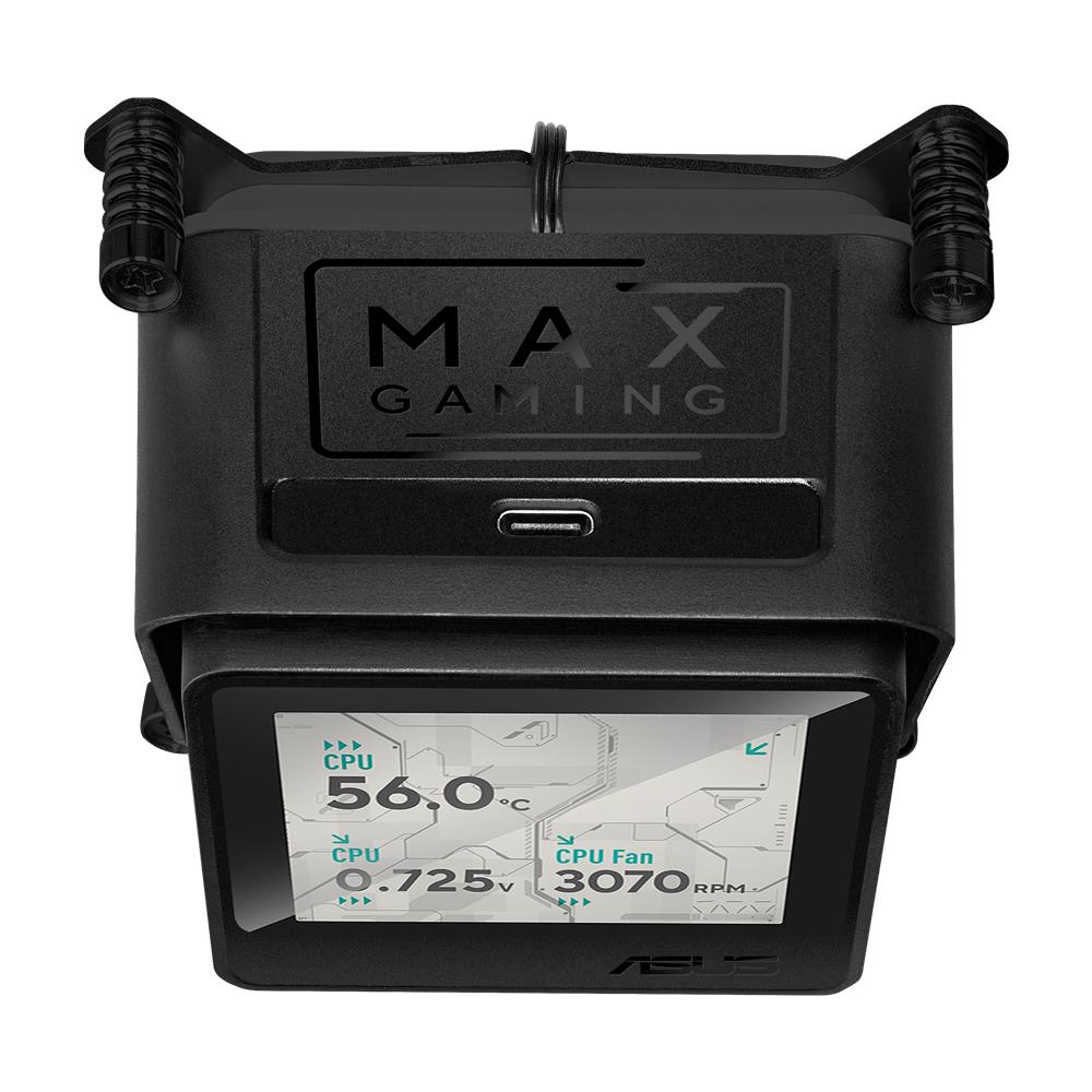 ASUS MAX Gaming LC 360 ARGB LCD All‑in‑One CPU‑Wasserkühlung LGA 1851 AM5