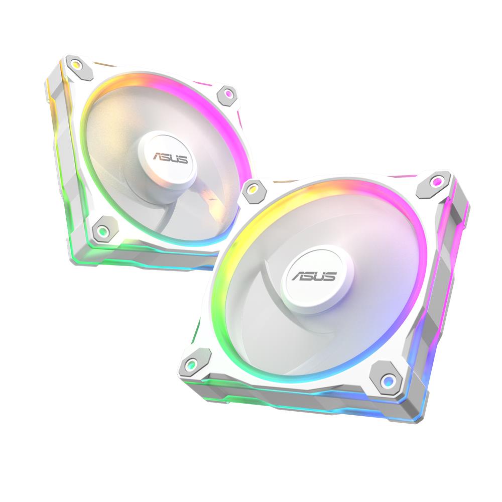 ASUS Prime MR120 ARGB Reverse Gehäuselüfter White 3er Set 120 mm PWM