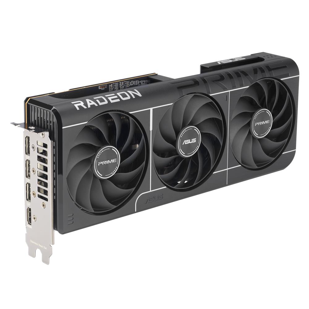 ASUS PRIME Radeon RX 9070 OC 16GB GDDR6 EVO Gaming Grafikkarte PCIe 5.0