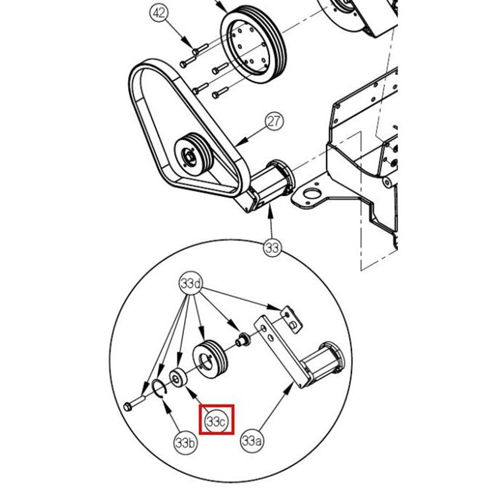 Nilfisk Original 56509716 Bearing 5304-2RS Lager