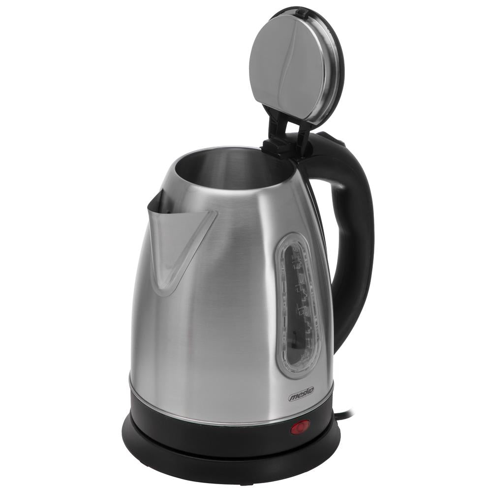Mesko MS 1353 Wasserkocher – Edelstahl, 1,8 L, Trockenkochschutz & automatische Abschaltung