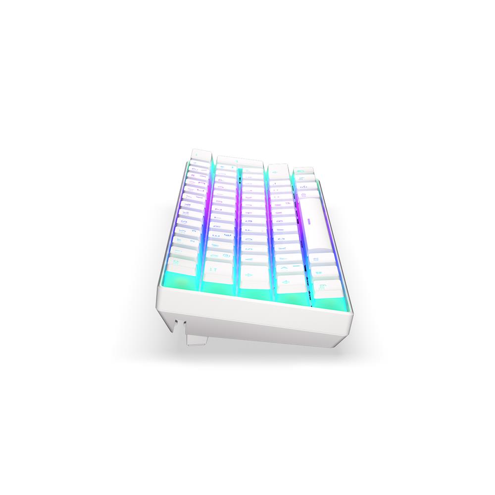 ENDORFY Keyboard Thock Compact Wireless, Tastatur, DE-Layout, Weiß, Kabellos, Beleuchtet