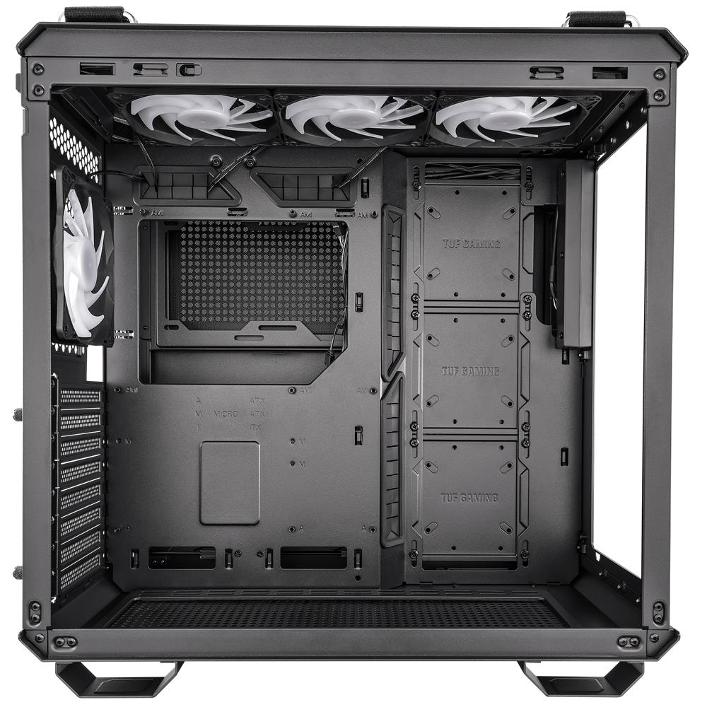 ASUS TUF Gaming GT502 PLUS TG Black modulares Zweikammer PC Gehäuse