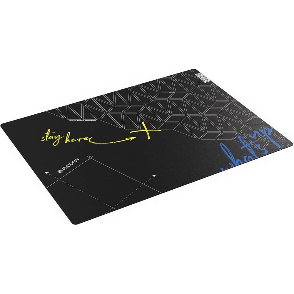 ENDORFY Floor Pad, Bodenschutzmatte, 120 x 90 cm, rechteckige Bodenmatte, rutschfeste Stuhlunterlage
