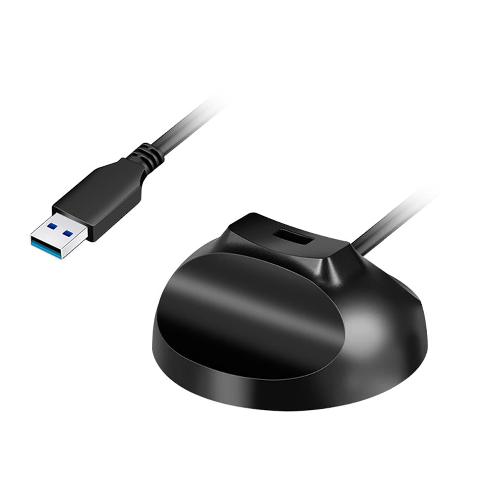 LogiLink Wi-Fi 6E USB-Adapter mit magnetischer Halterung, 5.8 GHz, WPA/WPA2, WPA3, 5 W, LED, Schwarz