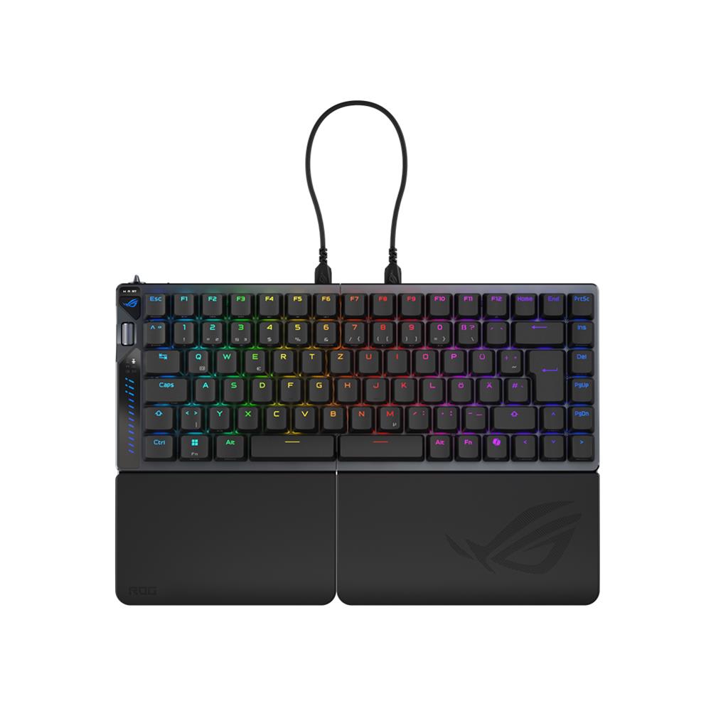 ASUS ROG Falcata 75% Split Gaming Tastatur QWERTZ Wireless 8000 Hz USB-C