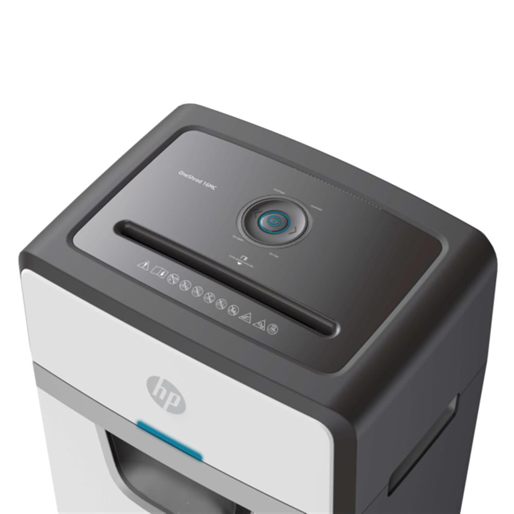 HP OneShred 16MC Aktenvernichter P5 Micro Cut 16 Blatt 30 Liter